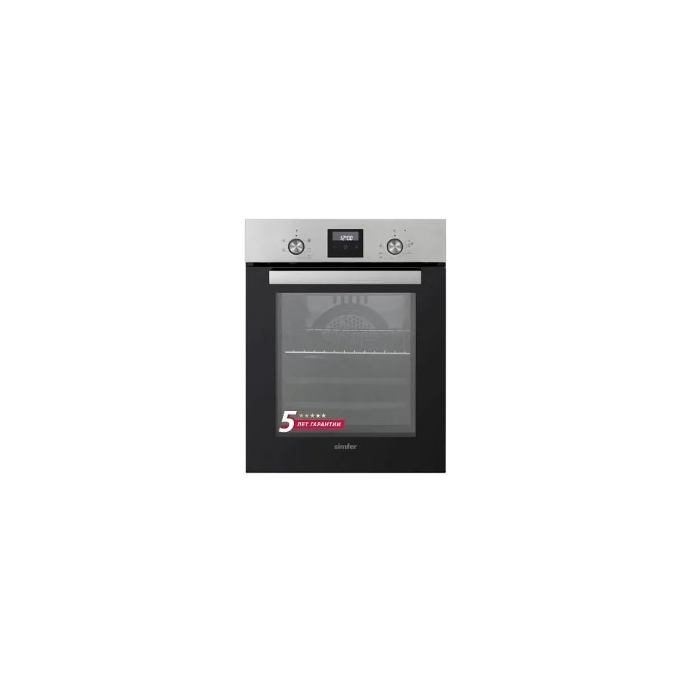 Изображение товара Электрический духовой шкаф Simfer B4EM56055 с 5 режимами и конвекцией