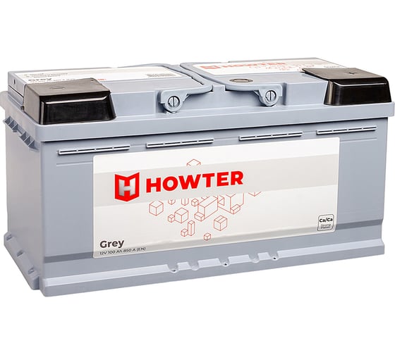 Изображение товара Аккумулятор Howter Grey 100RS 850A 353x175x175 463207