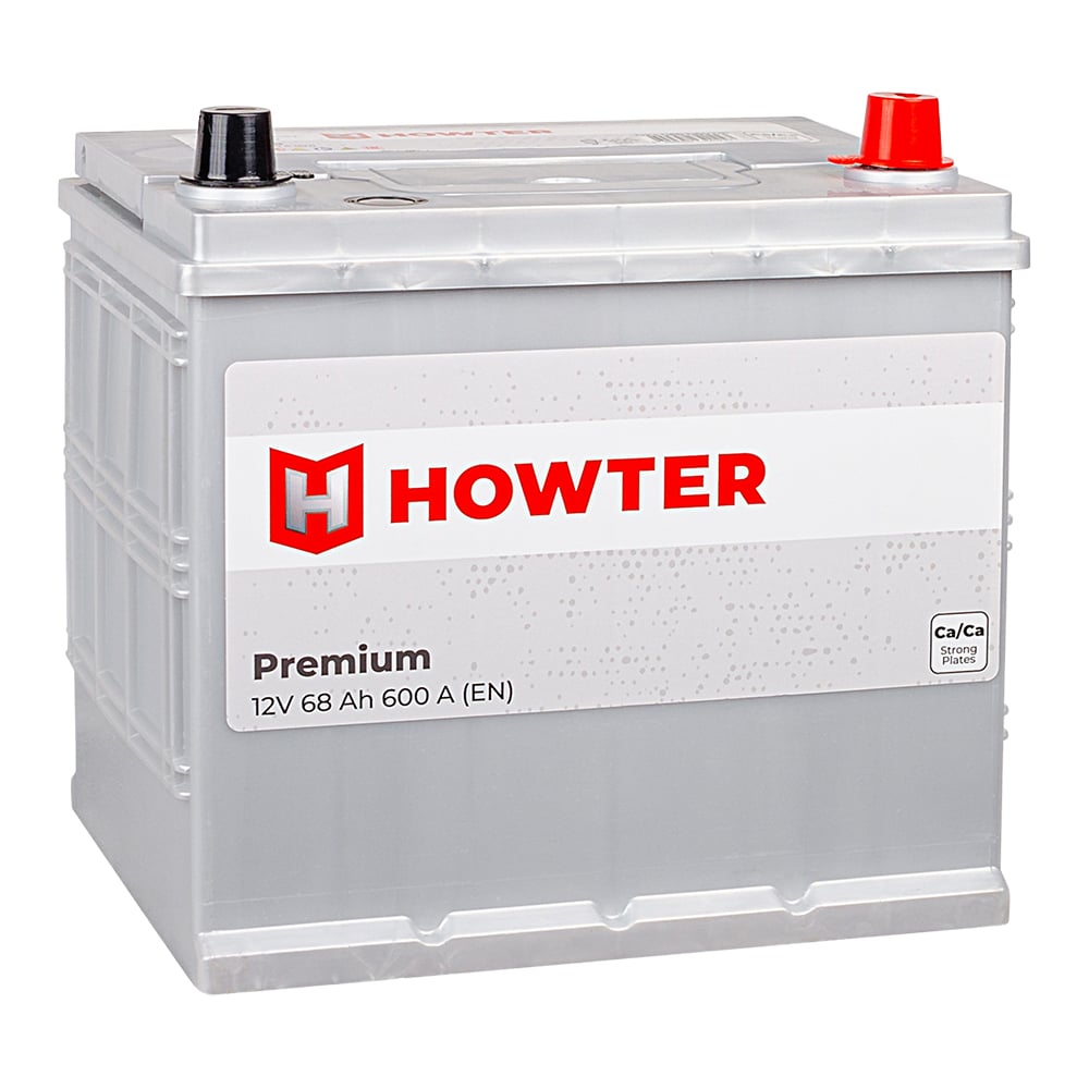 Изображение товара Аккумулятор Howter Premium 68R 600A 12V 68А*ч для автомобиля