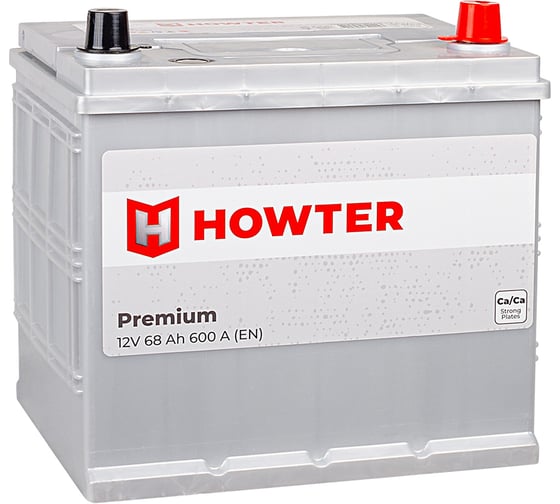 Изображение товара Аккумулятор Howter Premium 68R 600A 232x173x225 463199
