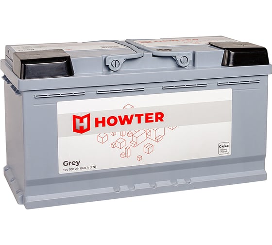 Изображение товара Аккумулятор Howter Grey 100R 860A 353x175x190 463206