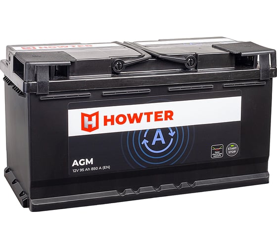 Изображение товара Аккумулятор Howter AGM 95R 850A 352x175x190 463172
