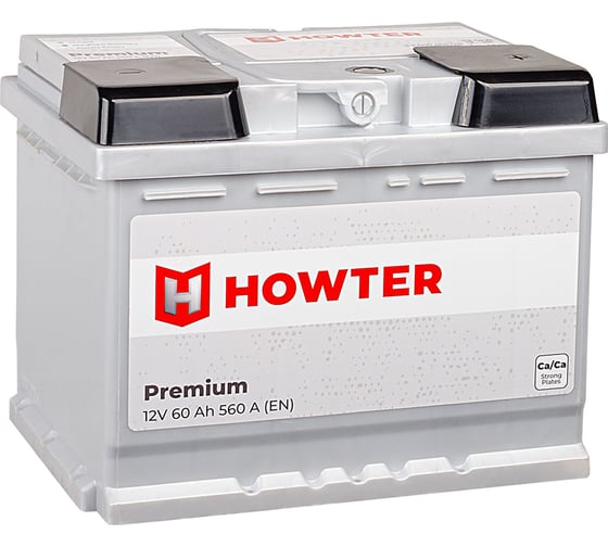 Изображение товара Аккумулятор Howter Premium 60R 560A 242x175x190 463192
