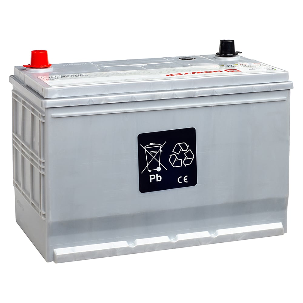 Изображение товара Аккумулятор Howter Grey 100R 760A 12V 100 А*ч кальциевый без обслуживания