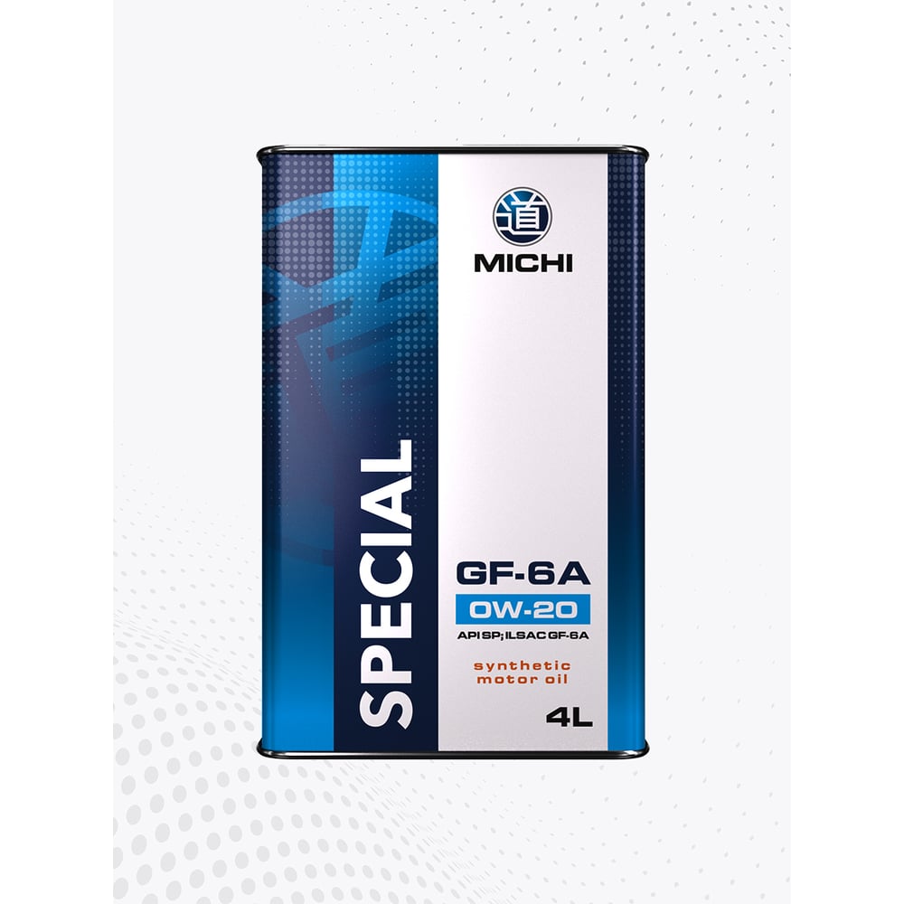 Изображение товара Моторное масло Michi SPECIAL 0W-20 GF-6A, 4л