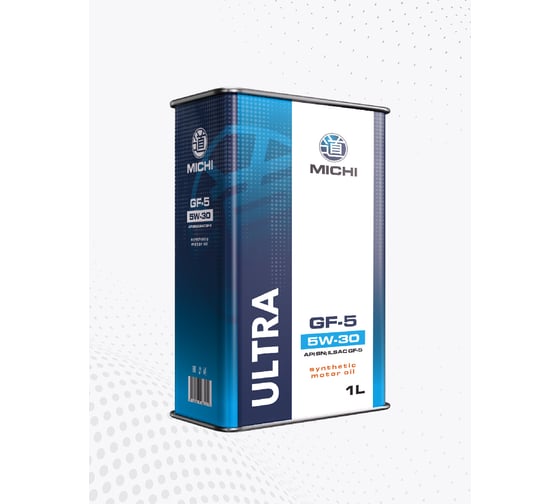 Изображение товара Моторное масло Michi ULTRA 5W-30 GF-5, канистра 1л 4637264