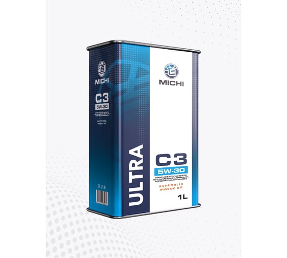 Изображение товара Моторное масло Michi ULTRA 5W-30 C3, канистра 1л 4637172