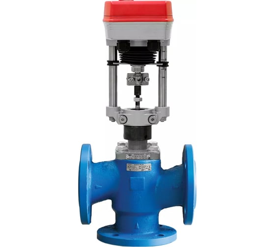 Изображение товара Клапан запорно-регулирующий DN.ru 25ч945п Ду25 Ру16 Kvs1,6 тип А с Катрабел TW-500 24В 2-ход. D230-09508