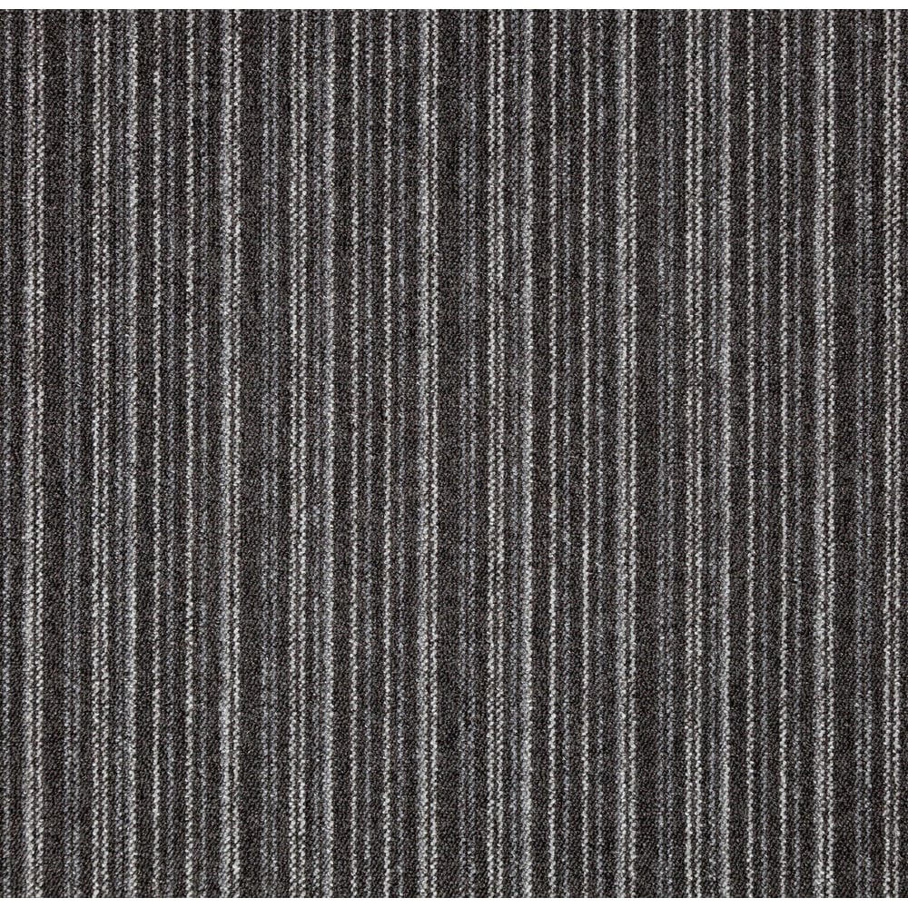 Изображение товара Ковровая плитка BONKEEL Space Strip 50x50 см 5 м2 серый полипропилен 31 класс износостойкости