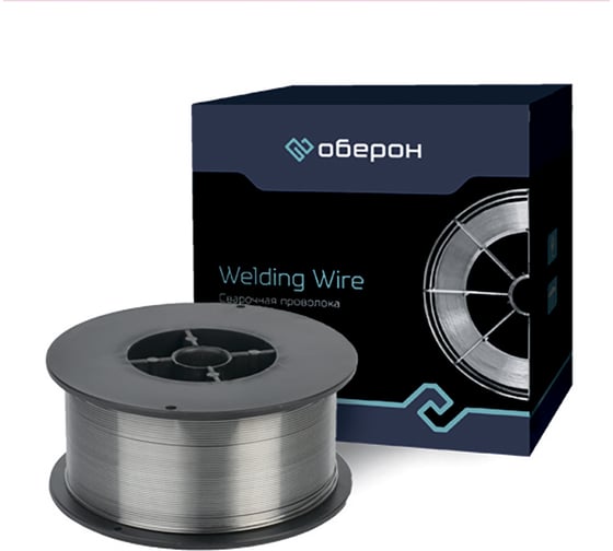 Изображение товара Сварочная проволока алюминиевая Оберон ER-4043 AlSi5, 1,2 мм, катушка 6кг 40431260.6