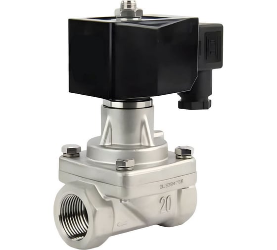 Изображение товара Электромагнитный клапан DN.ru VS2W-701P-Z-NC Ду15 Ру10 24В AC прямого действия D130-04181