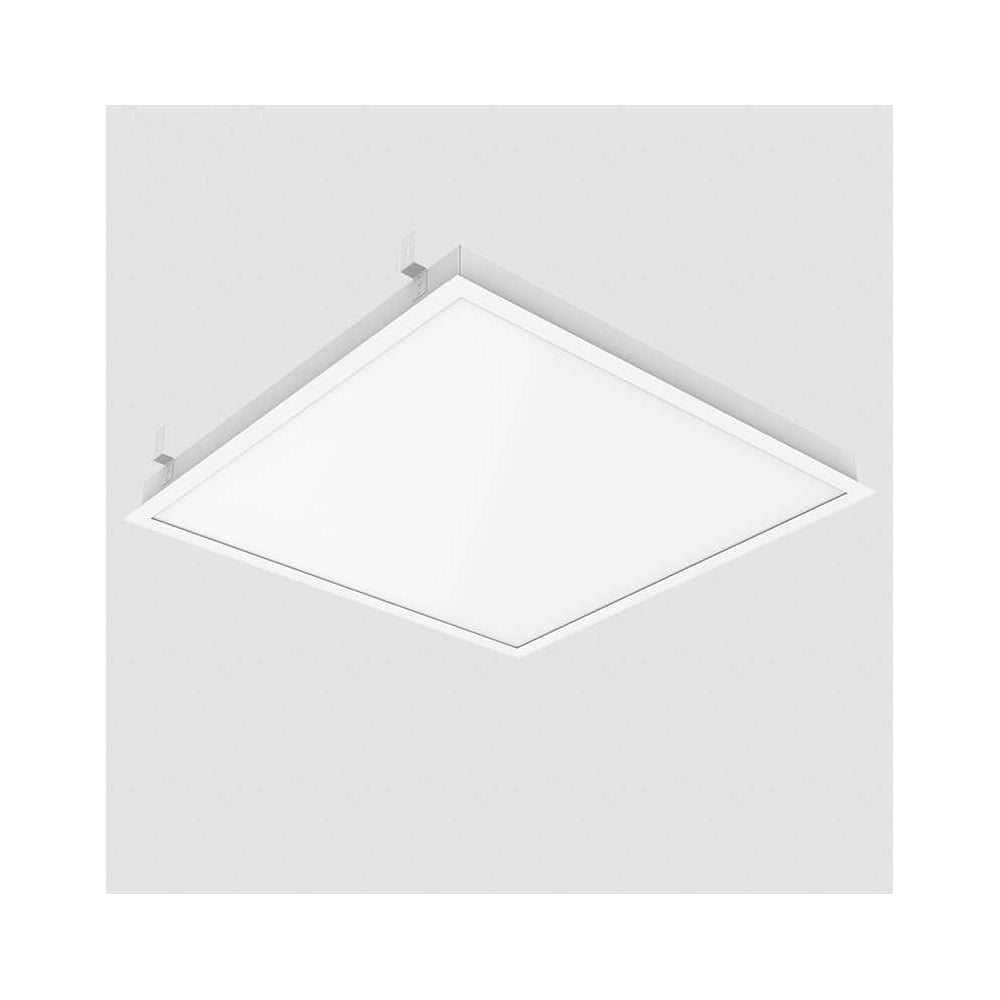 Светодиодный светильник VARTON GR070/F 2.0 30 Вт 5000 K с рассеивателем призма 619x619x50 мм с планками для подвеса IP40 c РАМКОЙ монтажный размер 588x588 мм V1-R3-00010-30PR0-4003050