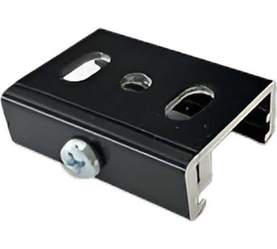 Изображение товара Комлект для накладного монтажа шинопровода VARTON черный (1 скоба и комплект креплений) V4-R4-05.0024.TRK-0002