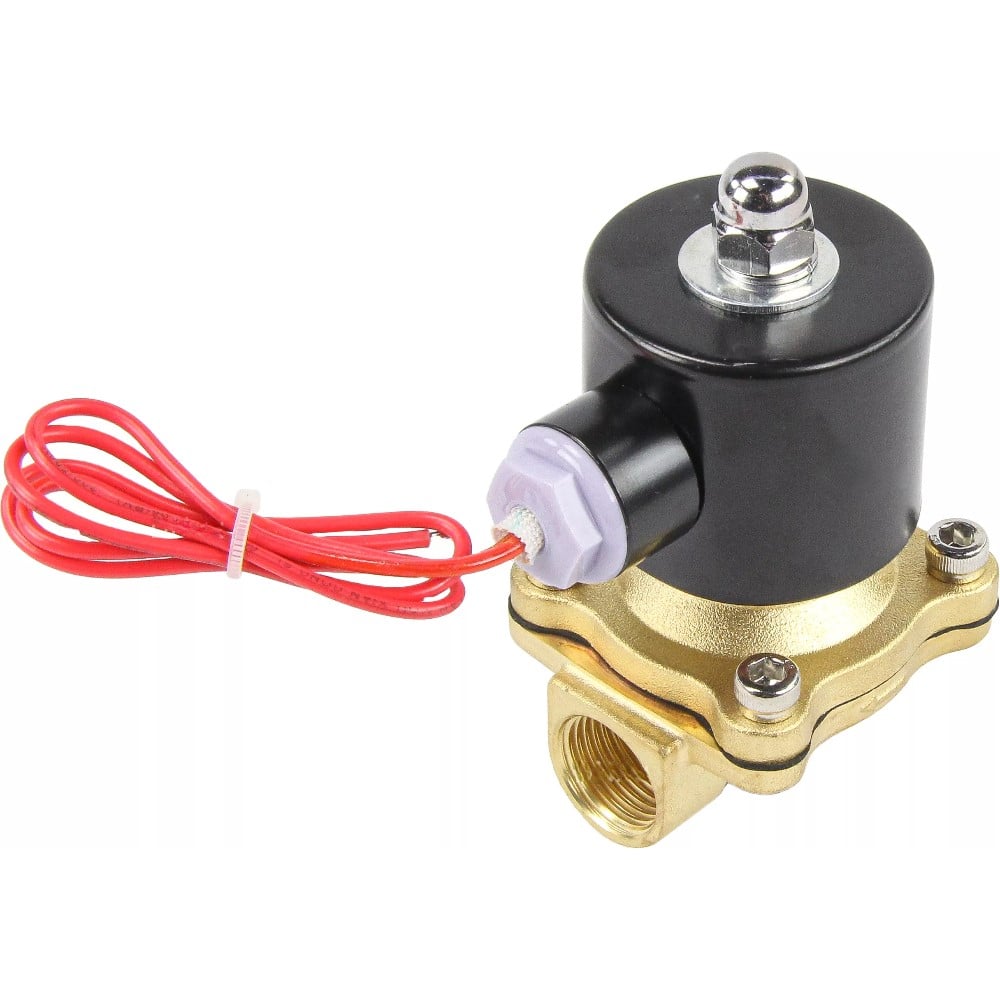 Изображение товара Электромагнитный клапан DN.ru VS2W-100N-NC Ду15 Ру10 двухходовой 24В латунь NBR