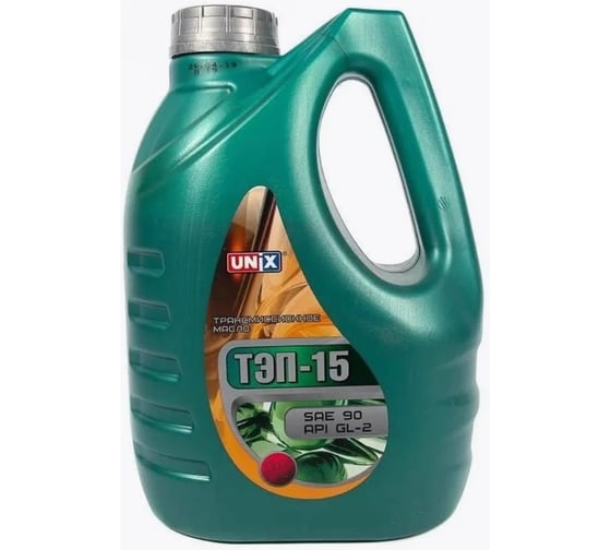 Изображение товара Трансмиссионное масло UNIX ТЭП-15 SAE 90 API GL-2, канистра 3л 4600701