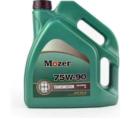 Изображение товара Трансмиссионное масло MOZER TRANSMISSION SAE 75w-90 API GL-4 (п/синтетическое), канистра 20л 4638247