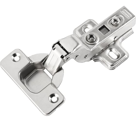 Изображение товара Петля мебельная StahlBuro 1111 Clip-On 2 шт, хром, внутренняя с доводчиком 15908