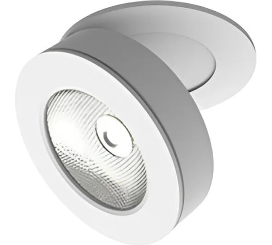 Изображение товара Светодиодный светильник VARTON DL-Axel Lens круглый встраиваемый 100x67 мм 12 Вт 4000 K 36 градусов белый V1-R0-00314-10L36-2101240