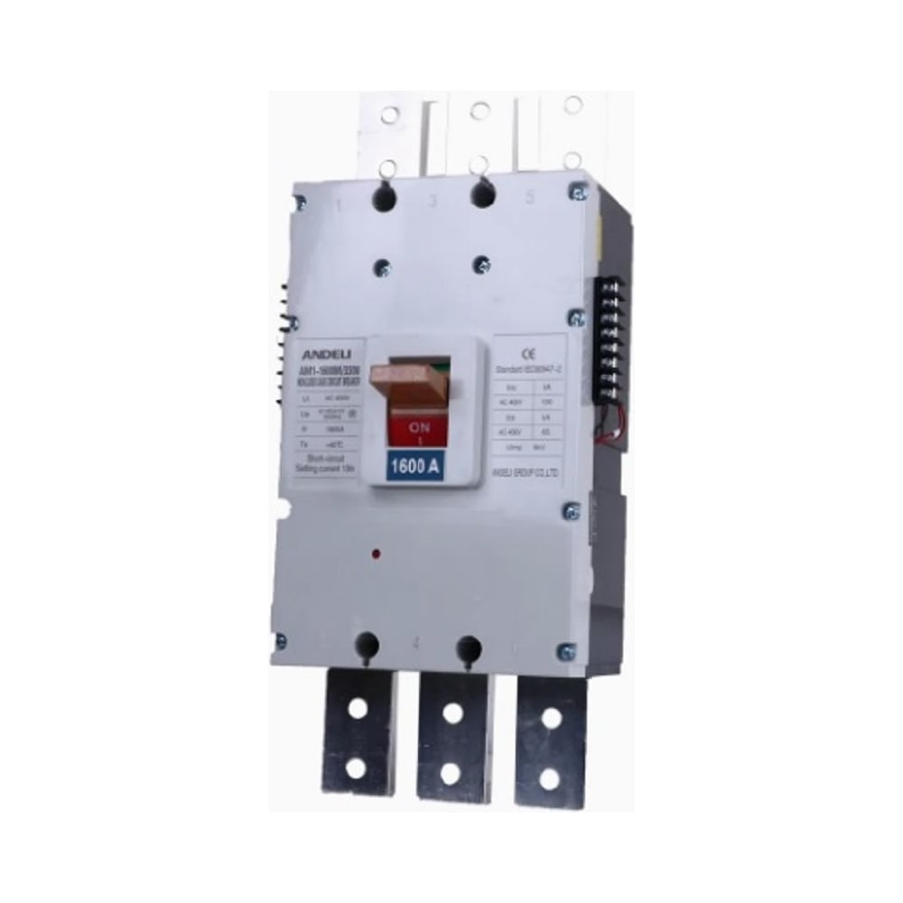 Изображение товара Автоматический выключатель ANDELI AM1-1600M/3P 1600A 100KA