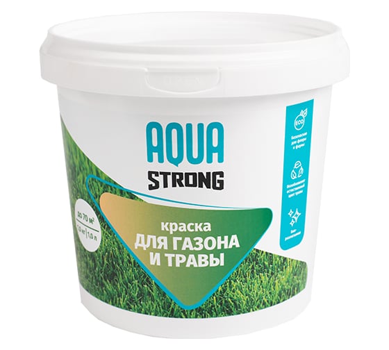 Изображение товара Краска для газона и травы Nevel 1 кг 4607130865484