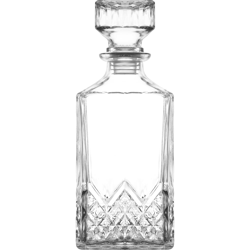 Изображение товара Графин для виски LAV ODIN 1000 мл с крышкой и абстрактным дизайном