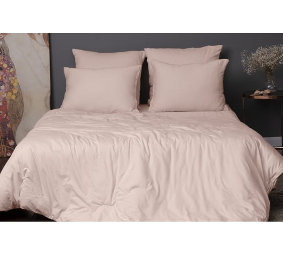 Изображение товара Пододеяльник KUPU-KUPU CANDY 172х205 см, трикотаж, пудровая роза KPC-18/пудровая роза