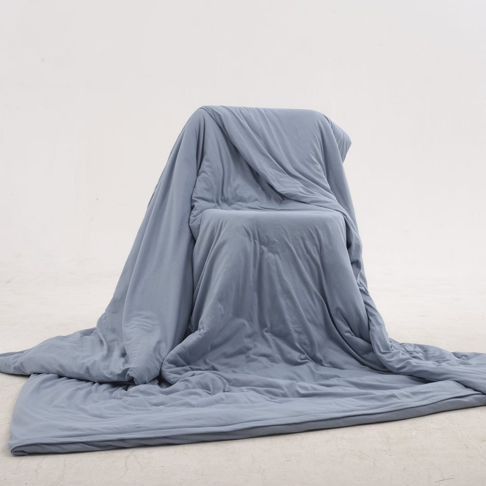 Изображение товара Пододеяльник KUPU-KUPU CANDY 172х205 см трикотаж голубой