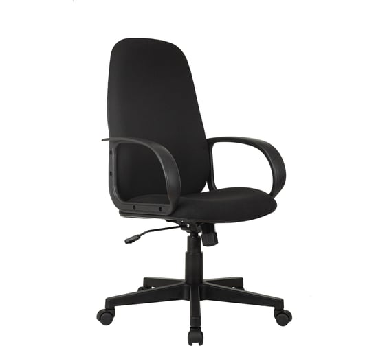 Изображение товара Кресло руководителя Helmi HL-E88, ткань черная, пластик, механизм качания 368525