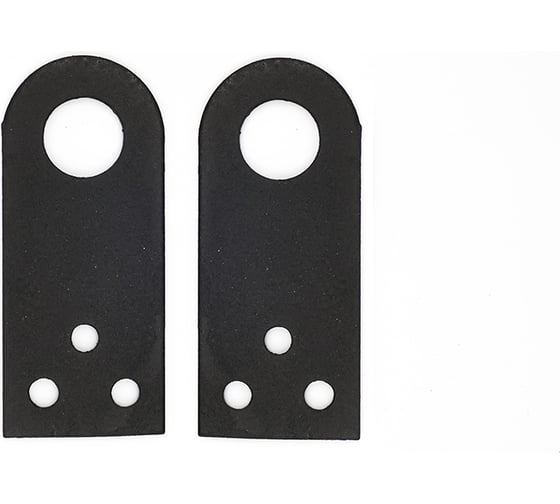 Изображение товара Проушина малая Трибатрон 30x70 чёрный муар 88517