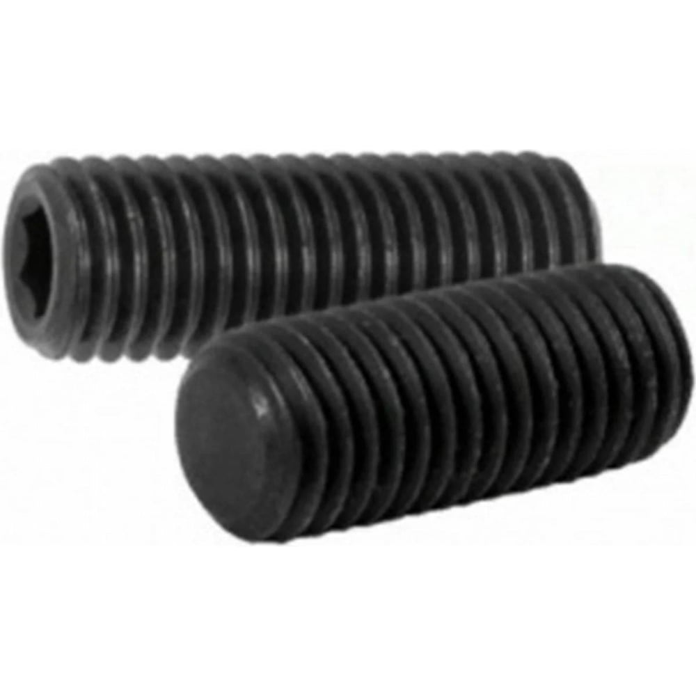 Изображение товара Винт установочный ЦКИ DIN913 М12x50 45H окс HEX 10 шт.