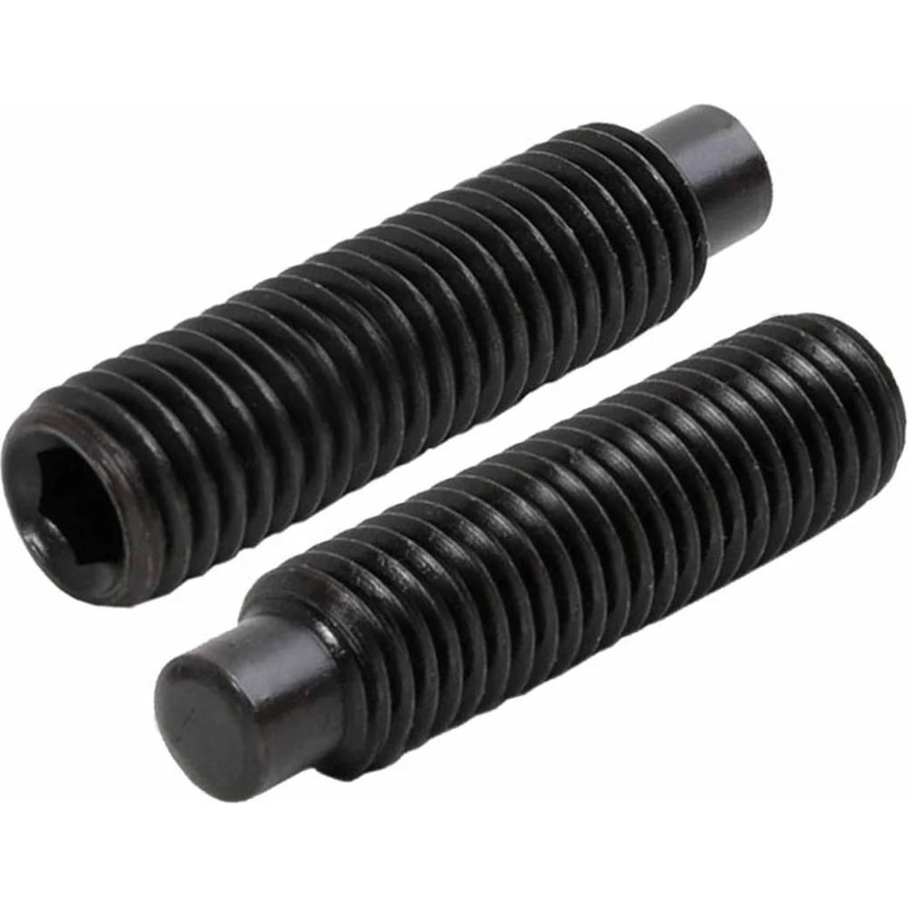 Изображение товара Винт установочный ЦКИ DIN915 М16x70 45H оксид HEX8 1 шт.