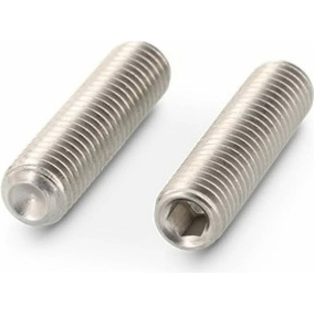Изображение товара Винт установочный ЦКИ DIN916 М5x10 A2 HEX 2.5 25 шт.