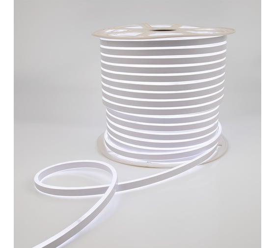 Изображение товара Гибкий неон двухсторонний Neon-Night LED SMD 8x16мм, белый, 120 LED/м, бухта 50 м 131-095