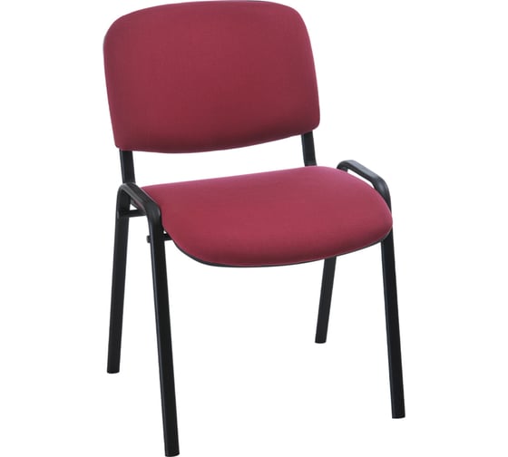 Изображение товара Стул Helmi HL-F01 Изо, каркас черный, обивка ткань бордовая 359852