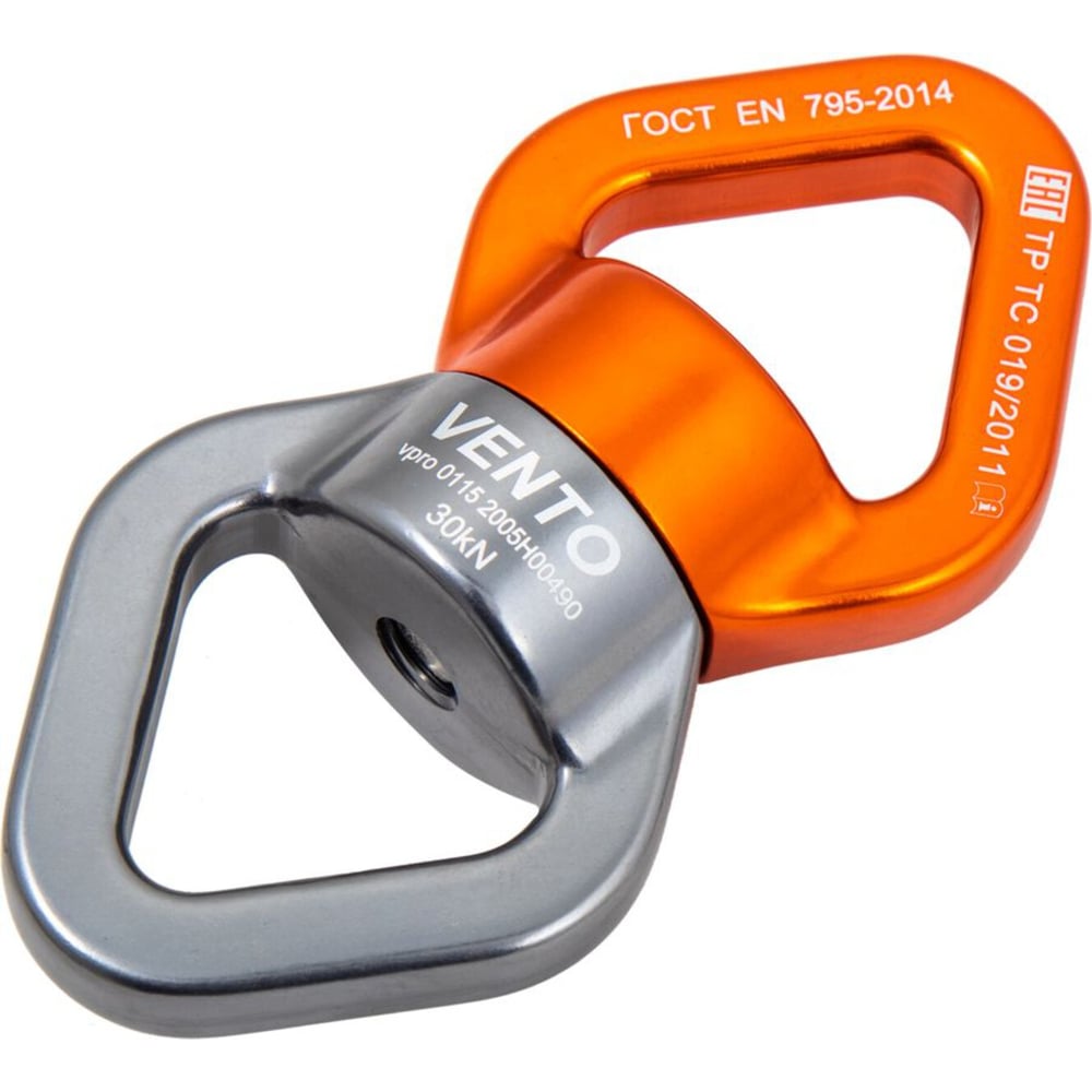 Изображение товара Вертлюг с подшипником VENTO vnt 1115 для спасательных работ надежный и легкий