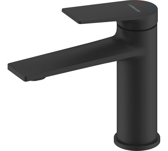 Изображение товара Смеситель для умывальника Milardo Azure черный матовый AZUBL00M01