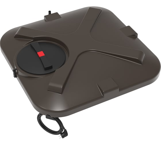 Изображение товара Бак для душа Rostok 110 л, с подогревом, коричневый 2016.0110.910.001