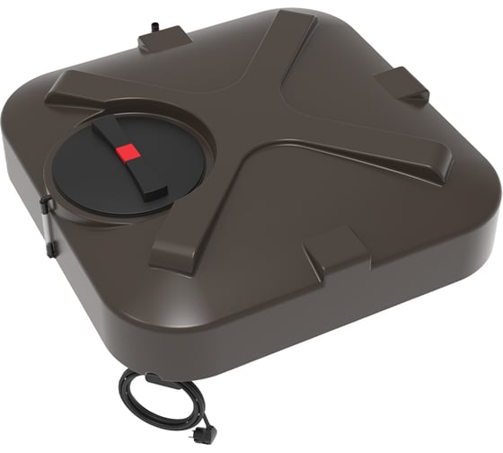 Изображение товара Бак для душа Rostok 200 л, с подогревом, коричневый 2016.0200.910.000