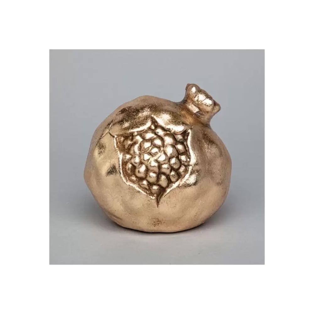 Изображение товара Фигурка Lefard ГРАНАТ 10x8x10 см из керамики золотого цвета