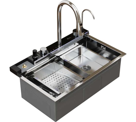 Изображение товара Мойка MIXLINE настольный монтаж 75x46 см, V2.0, сатин 554163