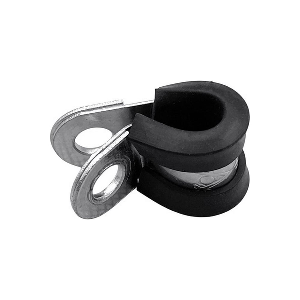 Изображение товара Скоба армированная резиной Крепавто 12/06 U0251 10 шт для крепежа