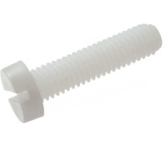 Изображение товара Винт ЦКИ DIN84, М2.5x16, полиамид, SL 3.5x0.6, 2 шт 5612419
