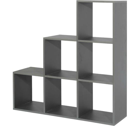 Изображение товара Стеллаж Comfort Avenue Леонардо Графит 3114 WAR33E4CS105105FU3114EMP