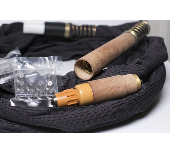 Изображение товара Плазмотрон машинный RusCut HL125М с пневматическим поджигом дуги 125А, 8 метров, для аппаратов плазменной резки HELVI, с разъемом H.FIT 6 pin, эквивалент Helvi EPM 126 71252208HL