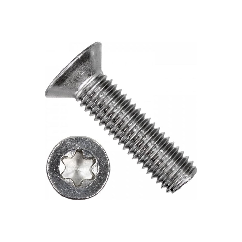 Изображение товара Винт ЦКИ DIN965 М5x8 из нержавеющей стали 10 шт потайная головка Изображение товара Винт ЦКИ DIN965 М5x8 из нержавеющей стали 10 шт потайная головка