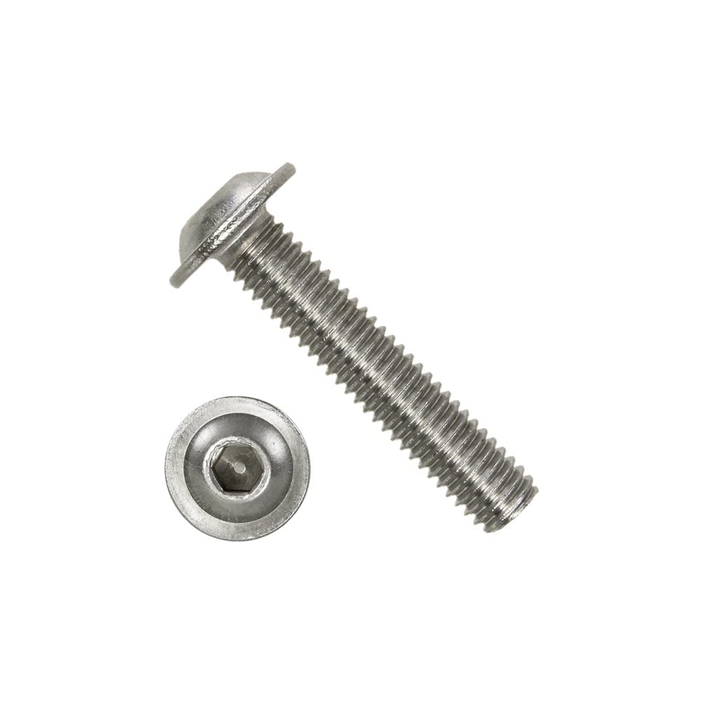 Изображение товара Винт ЦКИ ISO7380 -2, М8x14 с фланцем, 10.9, 2 шт.