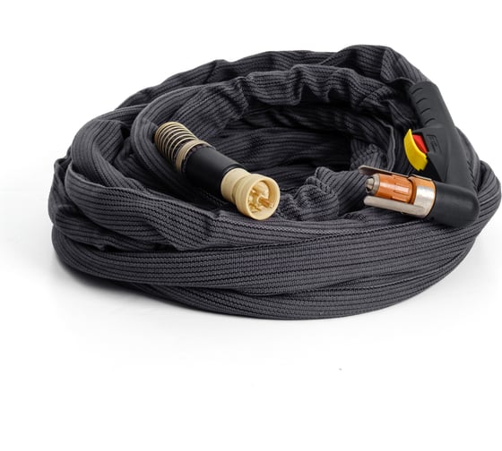 Изображение товара Плазмотрон машинный RusCut HL125М с пневматическим поджигом дуги 125А, 12 метров, для аппаратов плазменной резки HELVI, с разъемом H.FIT 6 pin, эквивалент Helvi EPM 126 71252212HL