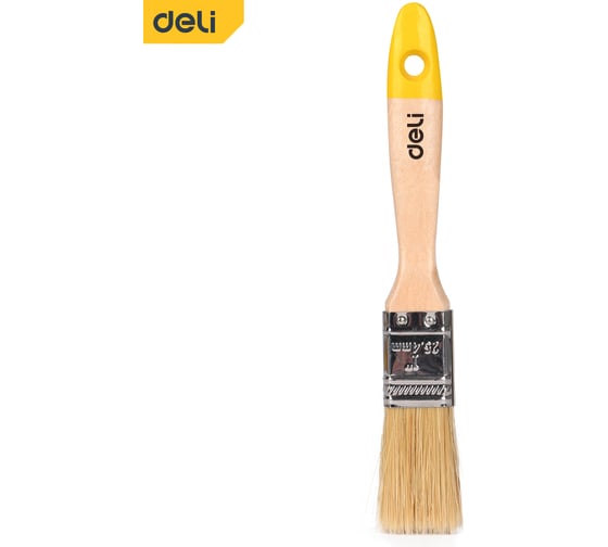Изображение товара Кисть малярная с деревянной ручкой DELI 25мм DL509121 166259