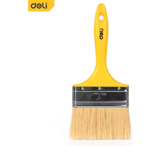 Изображение товара Кисть малярная с пластиковой ручкой DELI 100мм DL509114 166224
