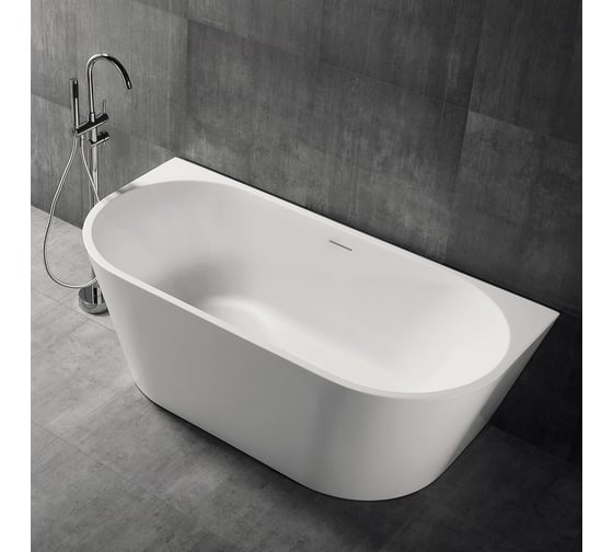 Изображение товара Акриловая ванна ABBER белая матовая AB9216-1.7MW